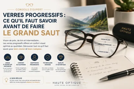 Verres progressifs : ce qu’il faut savoir avant de faire le grand saut